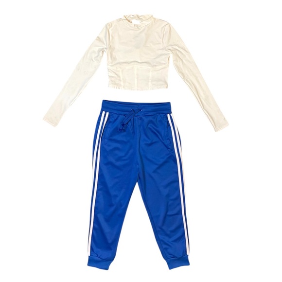 Balera | Long Sleeve Caged Waist Top Dance Costume, Size LC - Picture 6 of 7